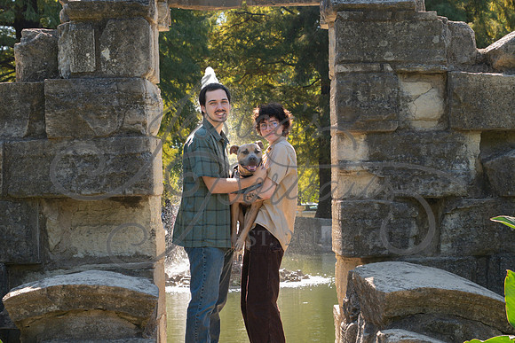 2025-10-12 Sarah and Andy with Miles and Grey Tower Grove Park_Z63_0122