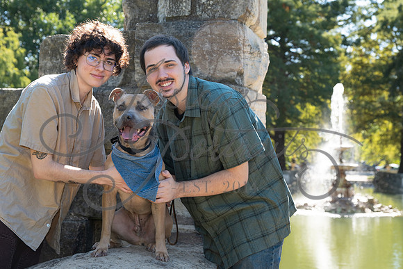 2025-10-12 Sarah and Andy with Miles and Grey Tower Grove Park_Z63_0129