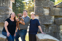 2025-10-12 Sarah and Andy with Miles and Grey Tower Grove Park_Z63_0140
